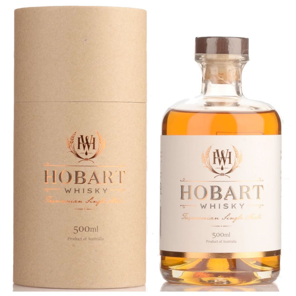 Bottle of Hobart Whisky French Oak Pinot Noir Finish 500ml, 57.7% ABV