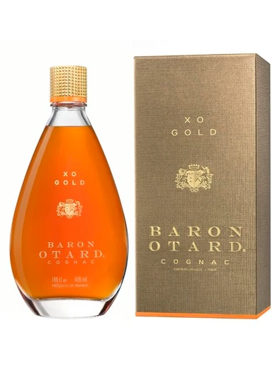 Bottle of Baron Otard XO Gold Cognac, 700ml