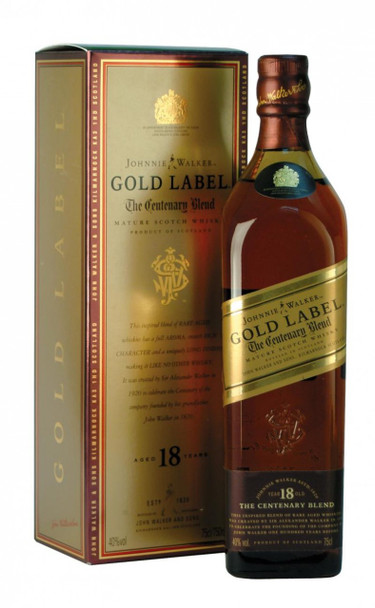 Johnnie Walker Gold 18YR 750ml ( OLD LABEL )