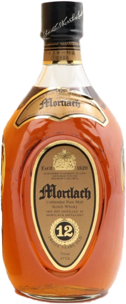 Bottle of Johnnie Walker Mortlach 12 Year Scotch whisky, 750ml