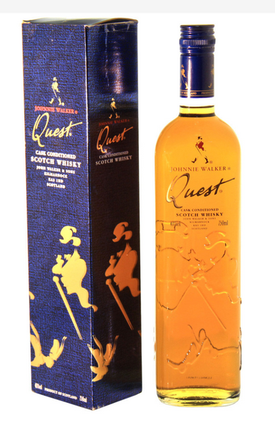 Bottle of Johnnie Walker Quest Whisky 750mL