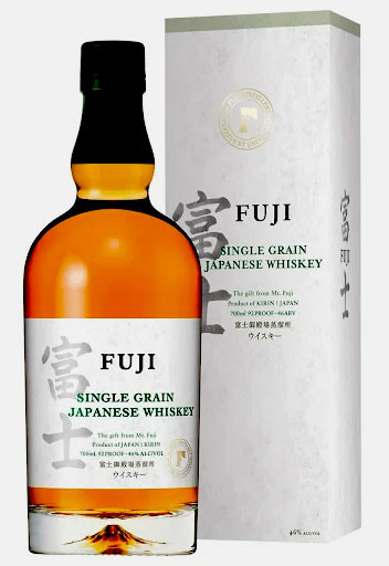 Bottle of Fuji Single Grain Japanese Whiskey 700ml