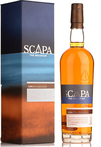 Bottle of Scapa Glansa Single Malt Scotch Whisky, 700ml