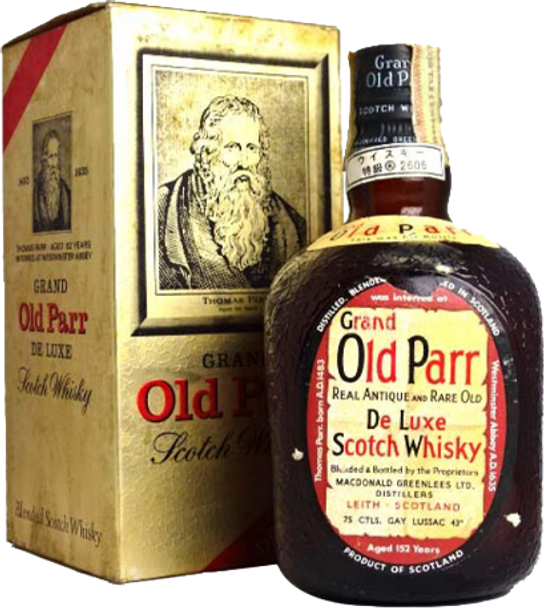 Old Parr De Luxe Scoth Whisky 940ml