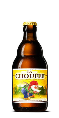 La Chouffe 8% Belgian amber ale, 330ml bottles, 3 pack