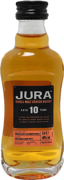 Jura 10 Year Old Single Malt Scotch Whisky 50ml