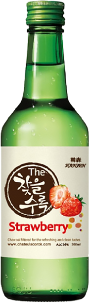 Chateul Soorok Strawberry Soju 375ml 