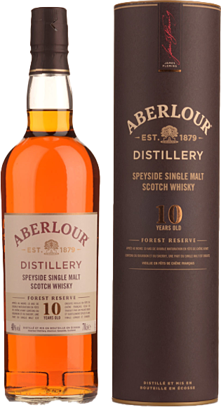Bottle of Aberlour Forest Reserve 10 Year Old Single Malt Scotch Whisky 700ml