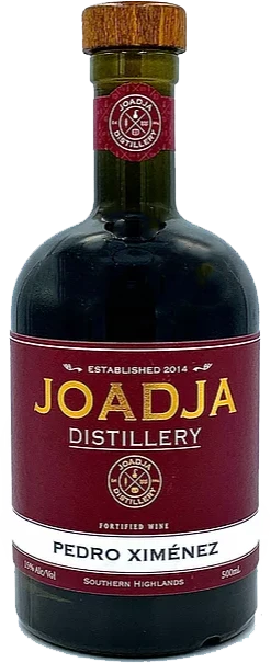 Bottle of Joadja Pedro Ximenez Fortified Wine, 500ml, from the Joadja Valley