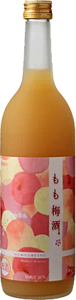 Bottle of Ozeki Momo Umeshu Japanese plum wine, 720ml