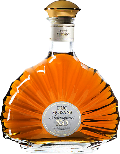 Bottle of Duc Moisans Armagnac XO 700ml, oak-aged French Armagnac from Gascony