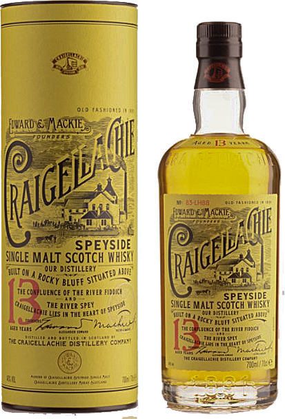 Bottle of Craigellachie 13 Year Single Malt Scotch Whisky, 700ml