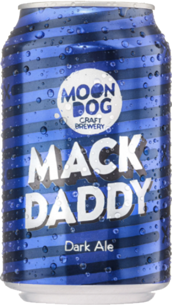 Moon Dog Mack Daddy Dark Ale Can 330ml- Single