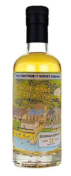 50ml bottle of That Boutique-Y Whisky Bunnahabhain 11 Year Old single malt Scotch whisky from Islay