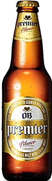 Case of The Premier OB Pilsner Beer, 24 x 330ml bottles