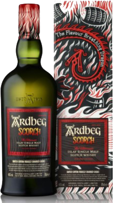 Bottle of Ardbeg Scorch Limited Edition 2021 single malt Scotch whisky, 700ml