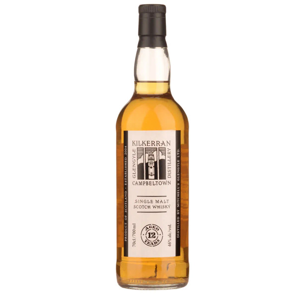 Bottle of Kilkerran 12 Year Old Single Malt Scotch Whisky, 700ml, from the Campbeltown region