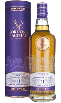 Bottle of Gordon & MacPhail Bunnahabhain 11 Year Old single malt Scotch whisky, 700ml
