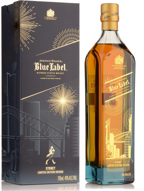 Johnnie Walker Blue Label Sydney Limited Edition Blended Scotch Whisky 1000ml
