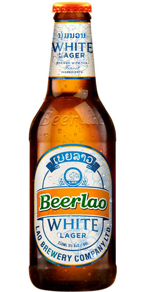 Beerlao White Lager 330ml bottles, pack of 6