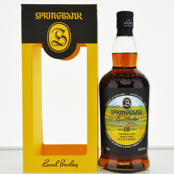 Bottle of Springbank Local Barley 2020 Edition 10 Year Old single malt whisky, 700ml