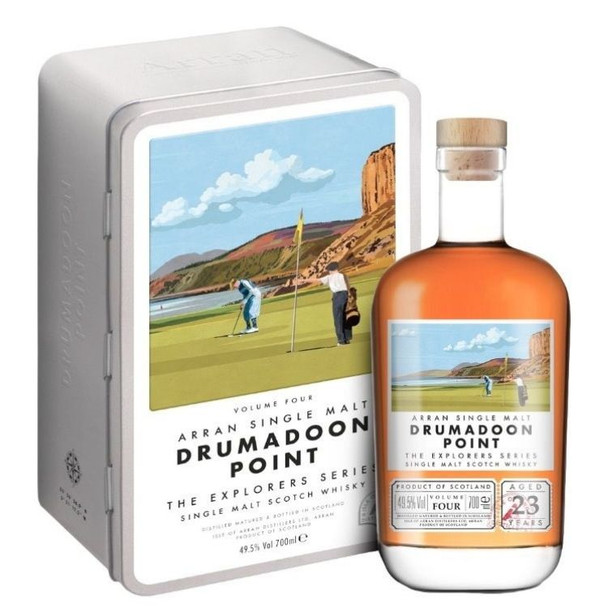 Bottle of Arran Drumadoon Point 23 Year Old, The Explorers Series Volume 4, 700ml single malt whisky