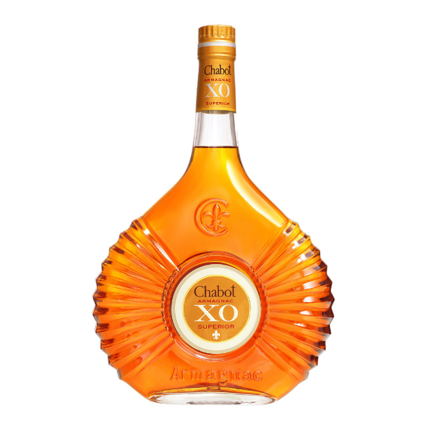 Bottle of Chabot Armagnac XO 1000ml, a premium aged brandy