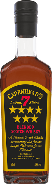 Bottle of Cadenheads 7 Stars Scotch Whisky, 700ml