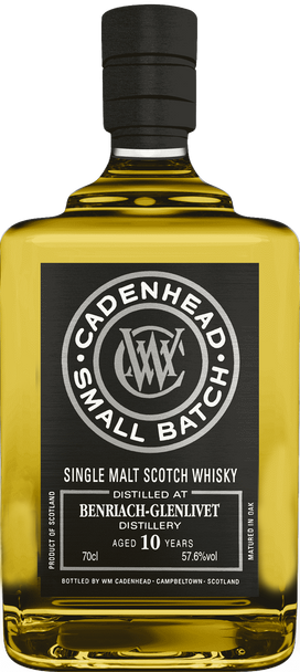 Cadenheads Benriach-Glenlivet Aged 10 Years Scotch Whisky 700ml