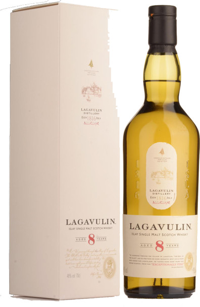 Bottle of Lagavulin 8 Year Old Single Malt Scotch Whisky, 700ml