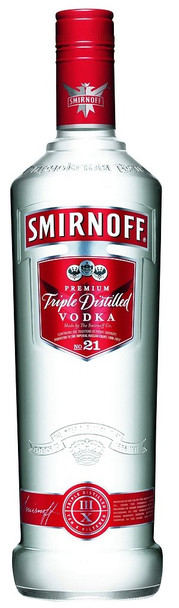 Bottle of Smirnoff Red vodka, 700ml