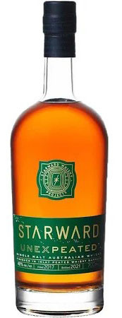 Bottle of Starward Unexpeated Single Malt Whisky 700ml