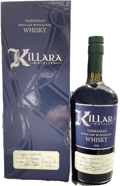 Killara Distillery Tasmania Whisky 500ml