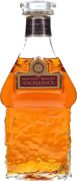 Suntory Excellence Whisky 50ml bottle, a 1989 Japanese whisky blend