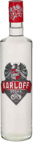 Bottle of Karloff Vodka 700ml, a classic smooth Australian vodka