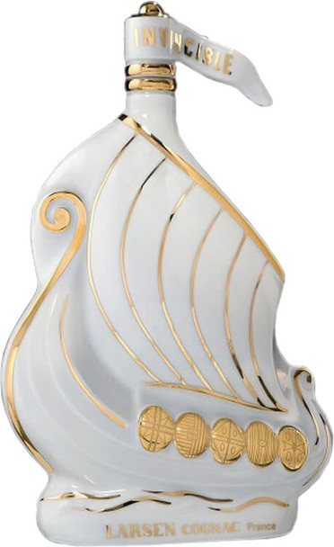 Bottle of Larsen Viking Pure White Cognac 700ml, a clear unaged cognac from the Cognac region of France