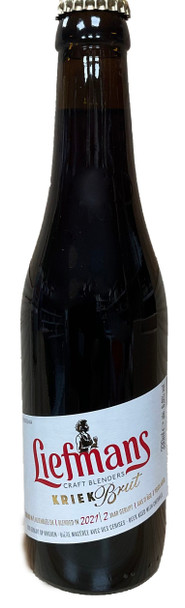 Bottle of Liefmans Kriek Brut 330ml Belgian cherry beer