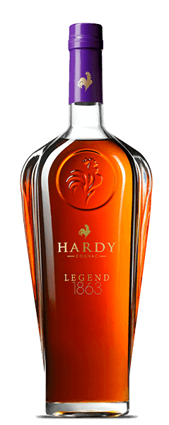 Bottle of Hardy Legend 1863 Cognac, 1000ml, from the Cognac region of France
