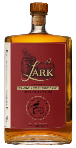 Lark Brandy & PX Sherry Cask 2021 500ml