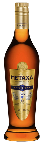 Bottle of Metaxa 7 Stars Greek Spirit, 700ml