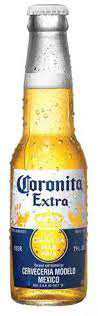 Case of Coronita 210ml beer bottles, 24 pack, imported from Mexico