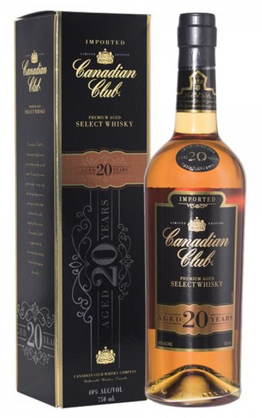 Canadian Club 20 Year Whisky 750ml