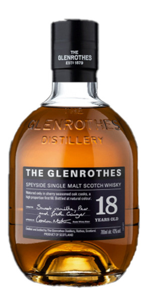 Glenrothes 18 YO Single Malt Scotch Whisky 700ml