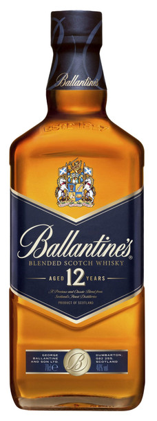 Bottle of Ballantine's 12 Year Old blended Scotch whisky, 700ml