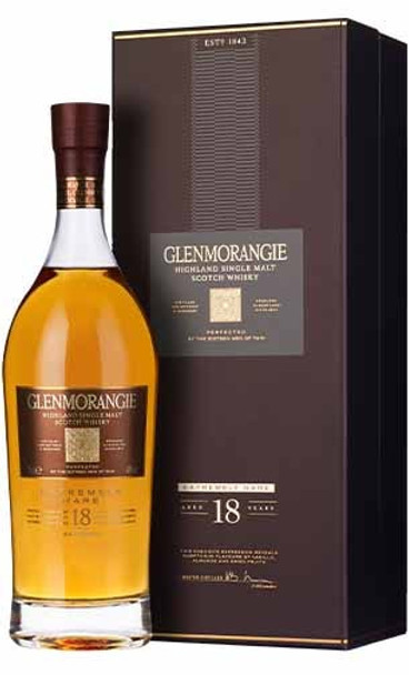 Glenmorangie 18 Year Old Single Malt Scotch Whisky 700 ml