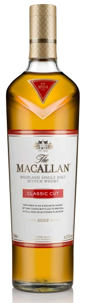 Bottle of Macallan Classic Cut 2022 700ml single malt Scotch whisky