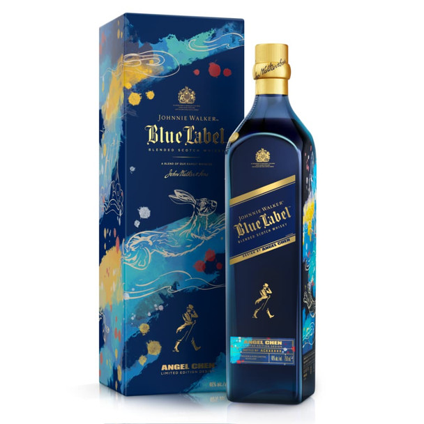 Johnnie Walker Blue Label Year of the Rabbit 2023 limited-edition whisky bottle, 750ml