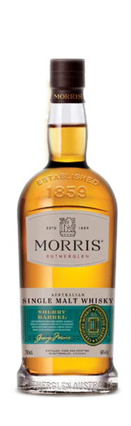 Bottle of Morris Whisky Sherry Barrel single malt, 700ml