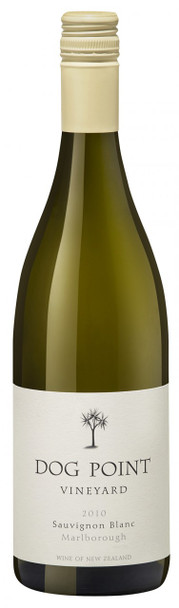 Bottle of Dog Point Sauvignon Blanc from Marlborough, New Zealand