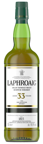 Laphroaig 33 Year Old The Ian Hunter Story Book #3 700ml bottle in presentation book